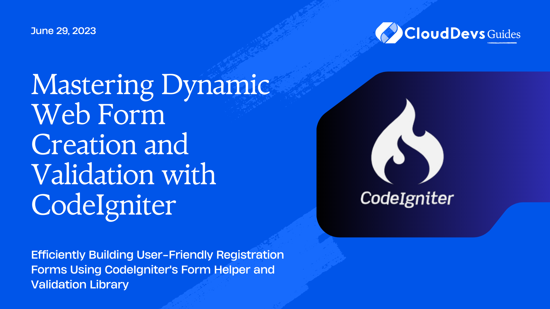 Mastering Dynamic Web Form Creation and Validation with CodeIgniter
