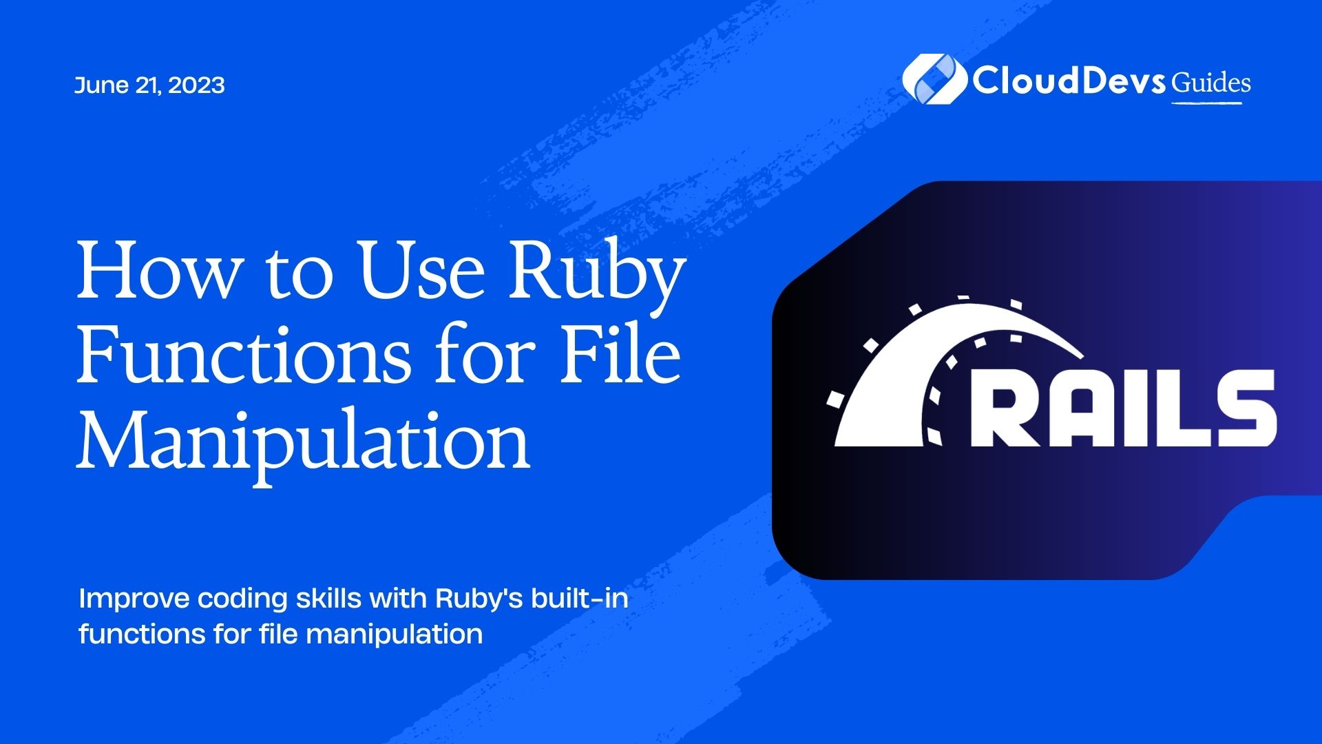 How to Use Ruby Functions for File Manipulation