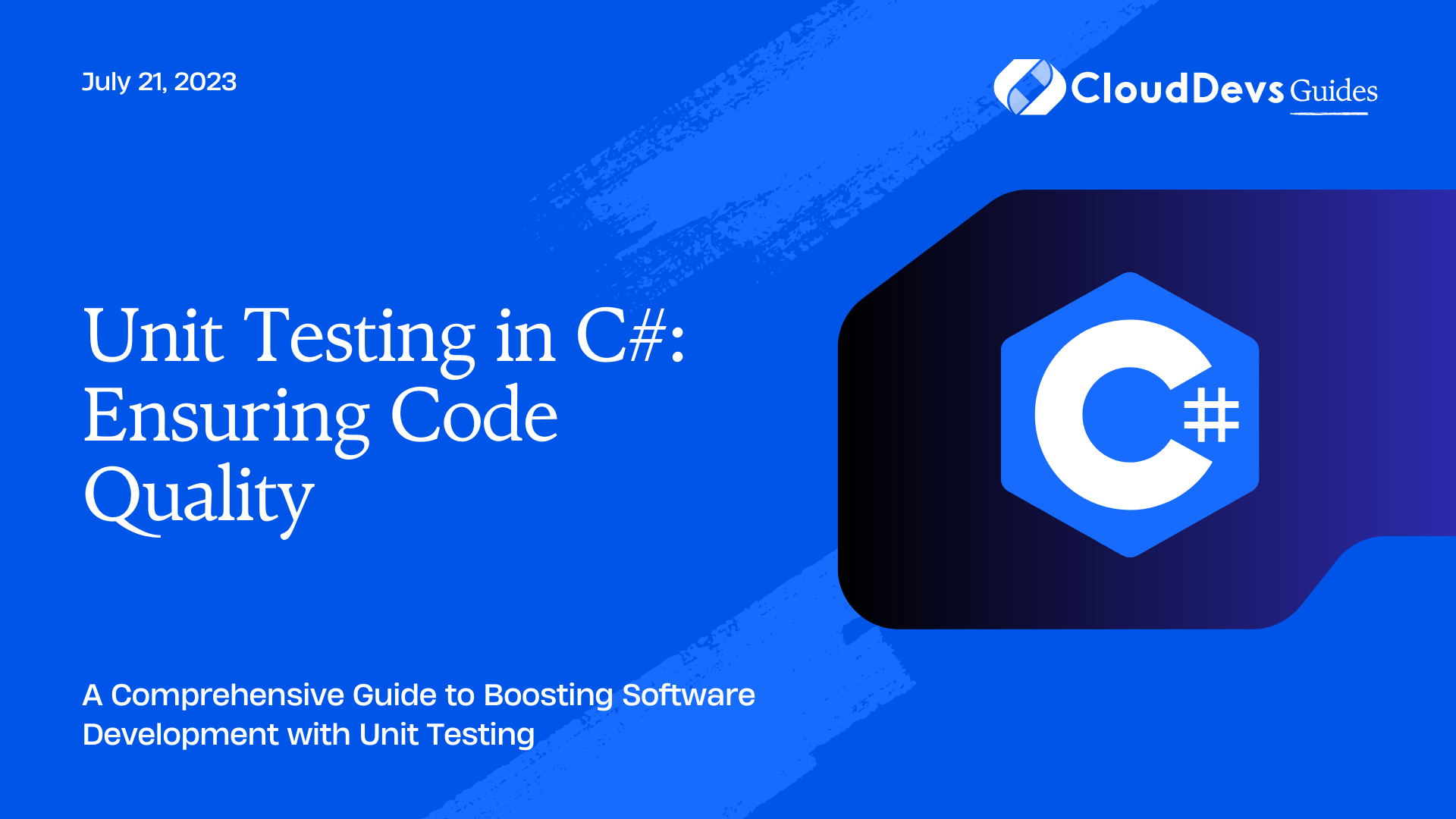 Unit Testing in C#: Ensuring Code Quality