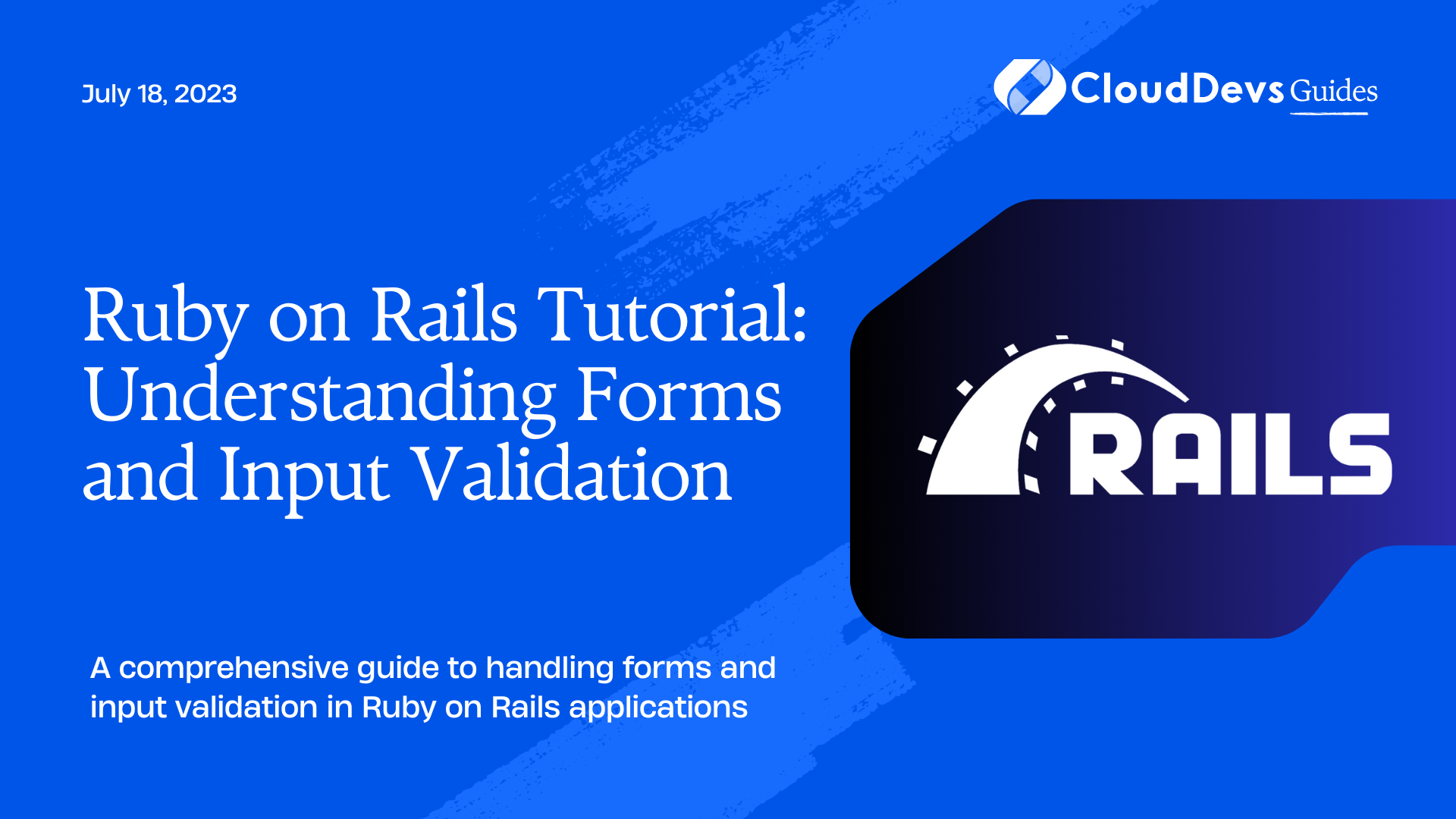 Ruby on Rails Tutorial: Understanding Forms and Input Validation