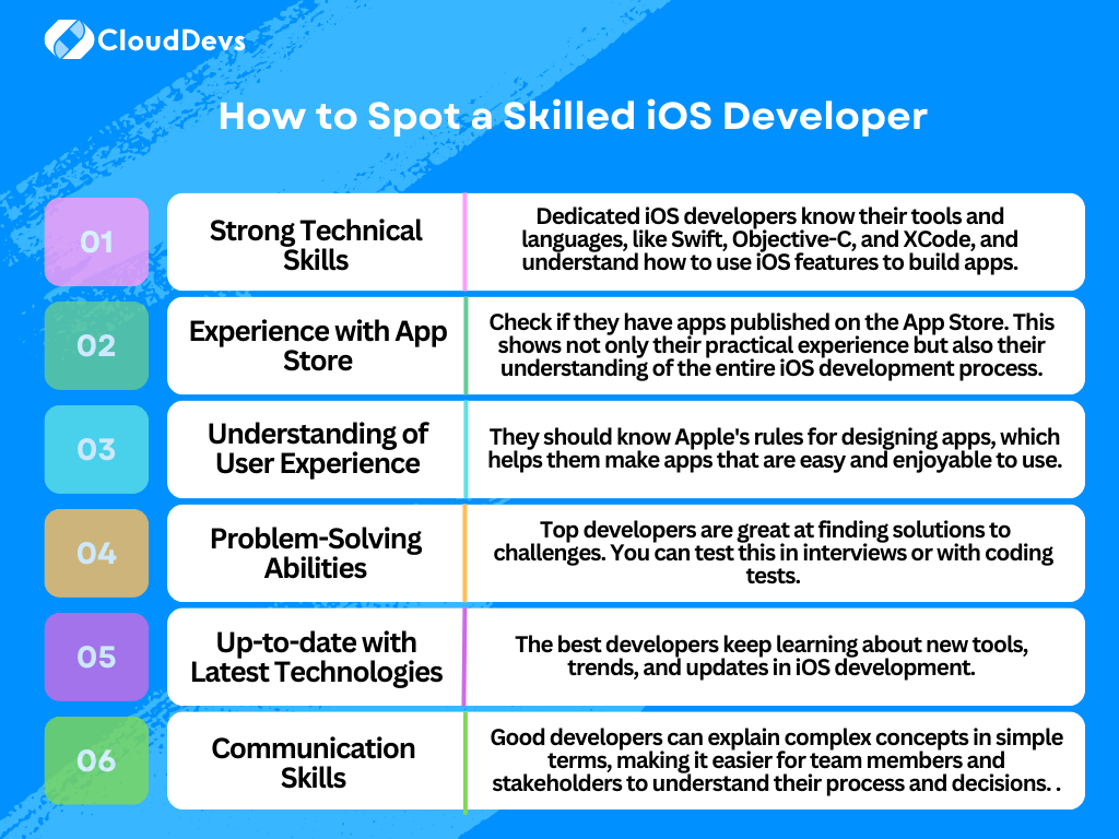 How to spot a skilled iOS developer?