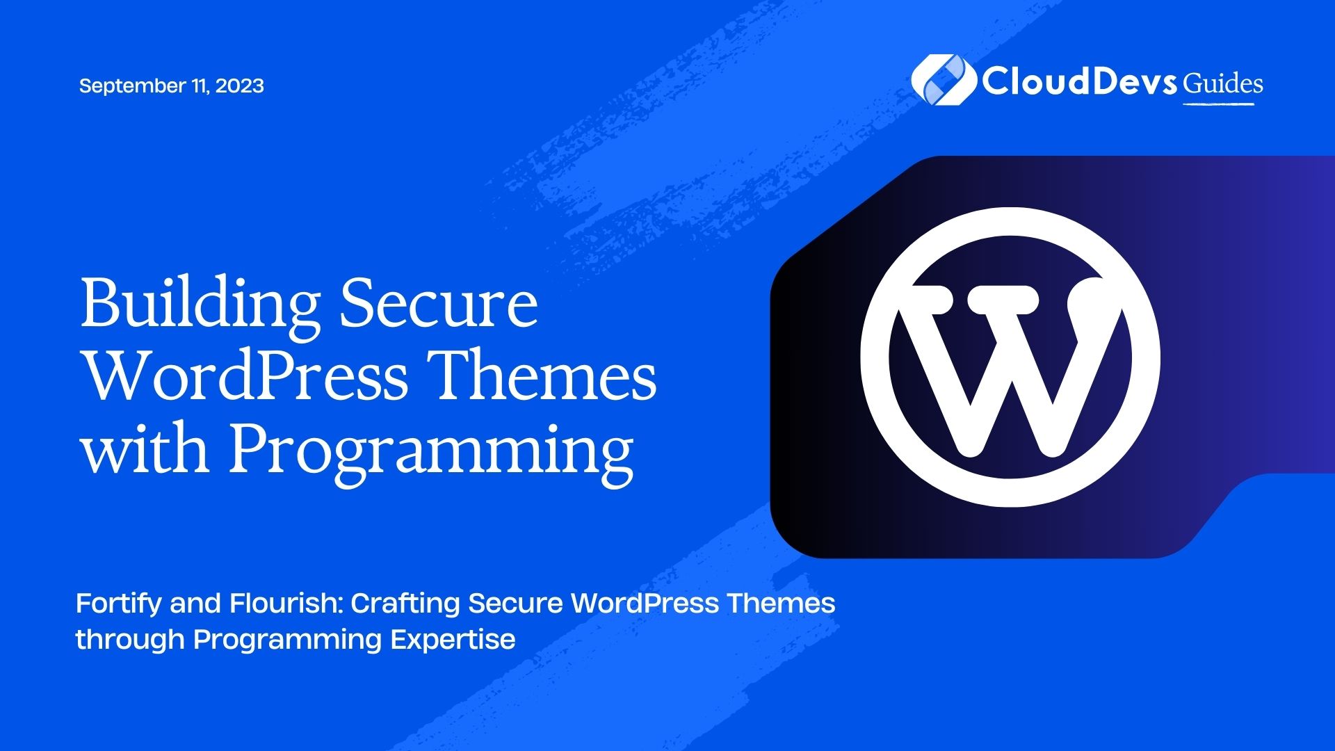 Building Secure WordPress Themes with Programming