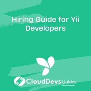 Hiring Guide for Yii Developers