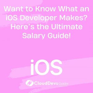 Want to Know What an iOS Developer Makes? Here’s the Ultimate Salary Guide!