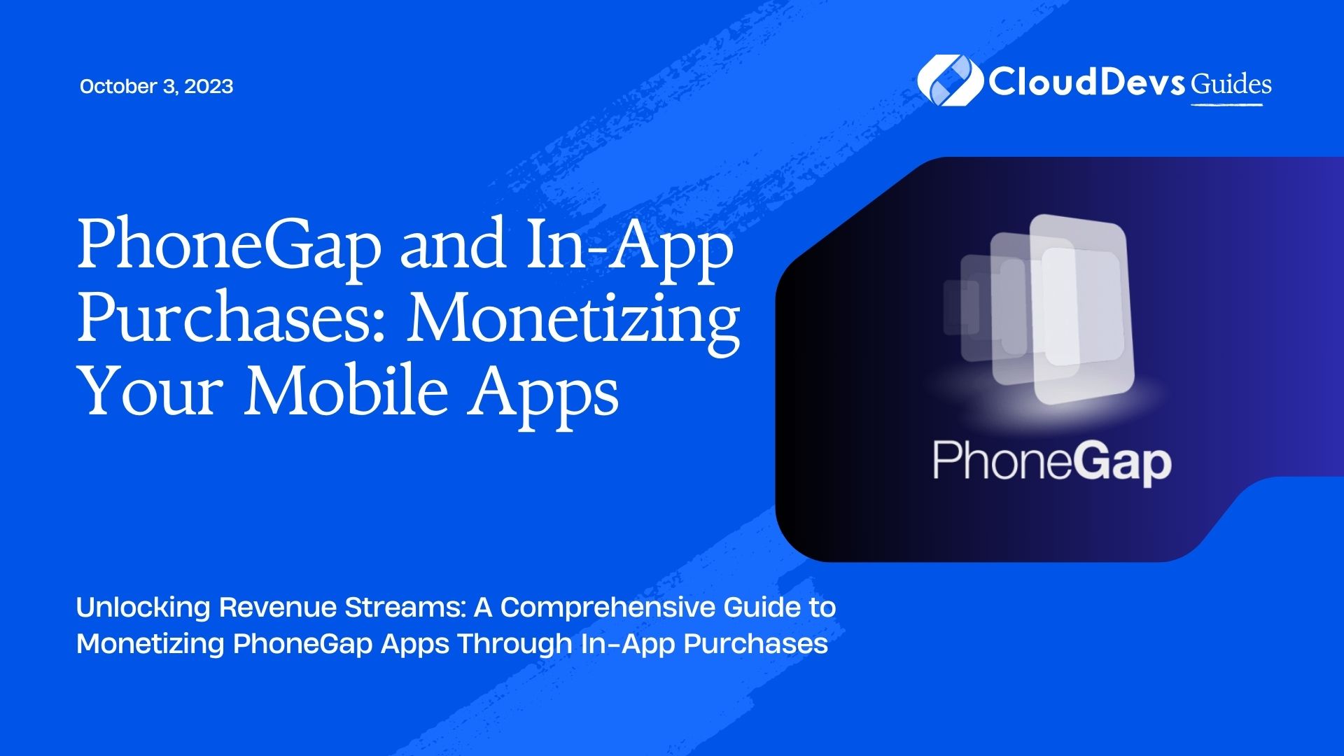 PhoneGap and In-App Purchases: Monetizing Your Mobile Apps