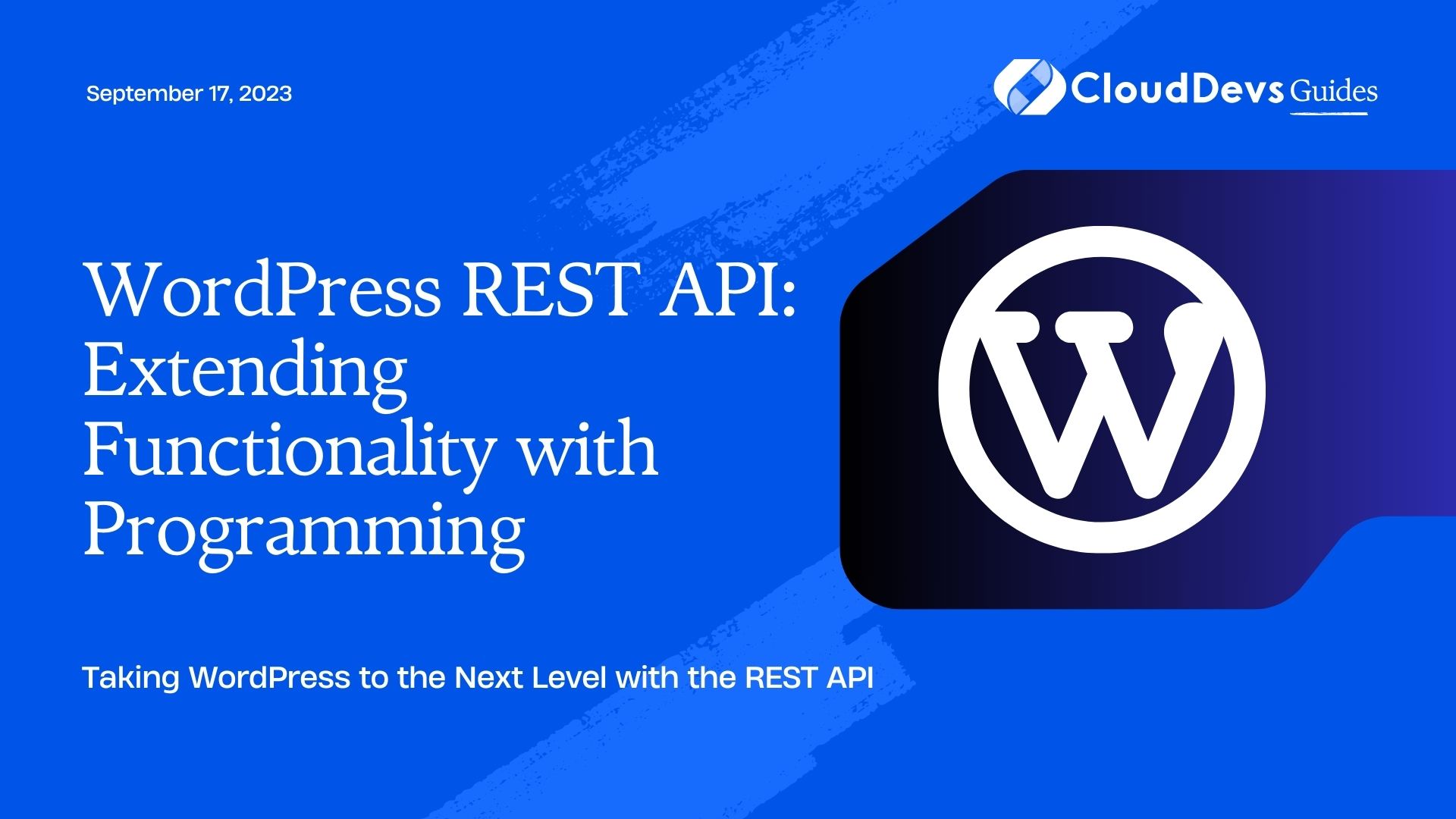 WordPress REST API: Extending Functionality with Programming