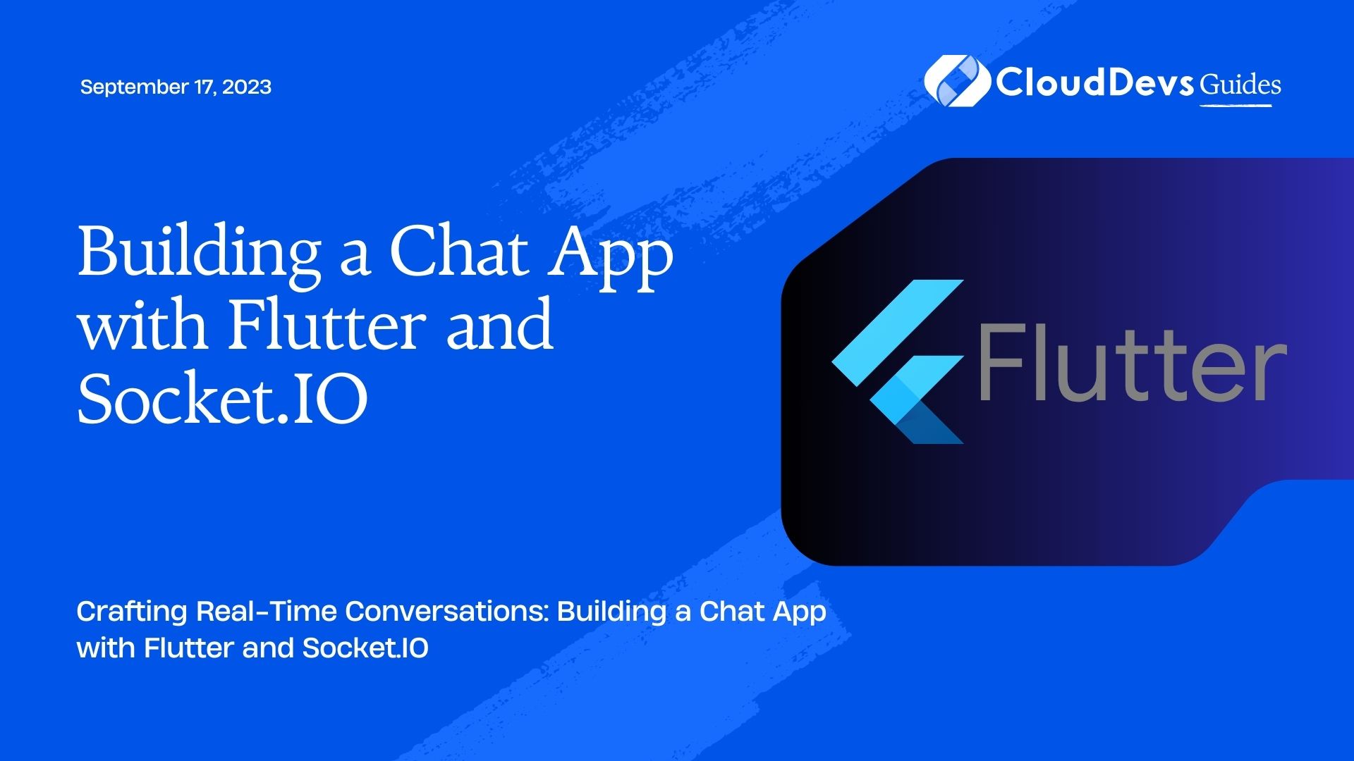 Building a Chat App with Flutter and Socket.IO