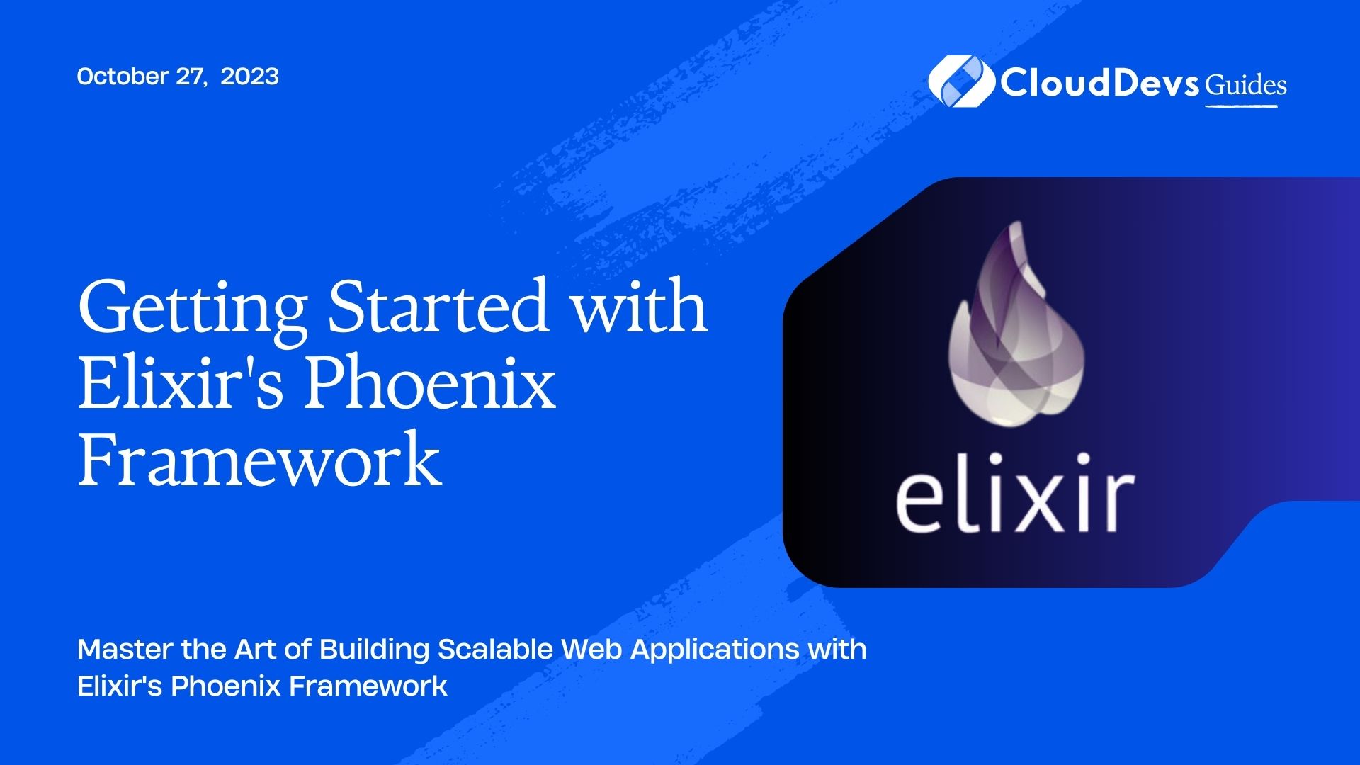 Getting Started with Elixir's Phoenix Framework