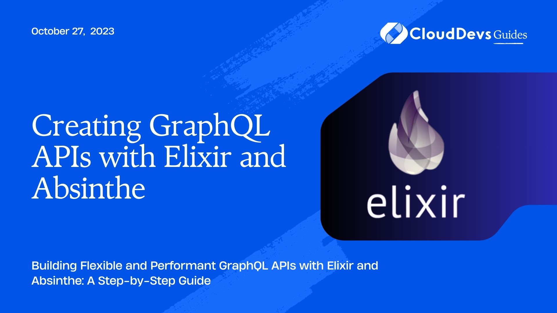 Creating GraphQL APIs with Elixir and Absinthe