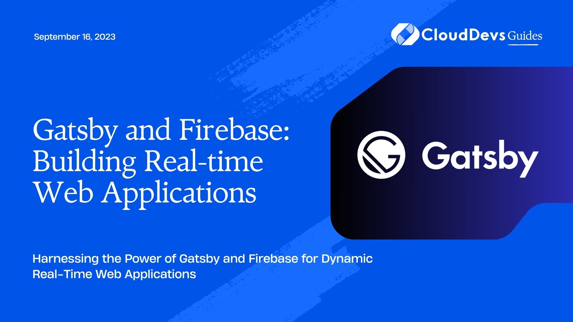 Gatsby and Firebase: Building Real-time Web Applications