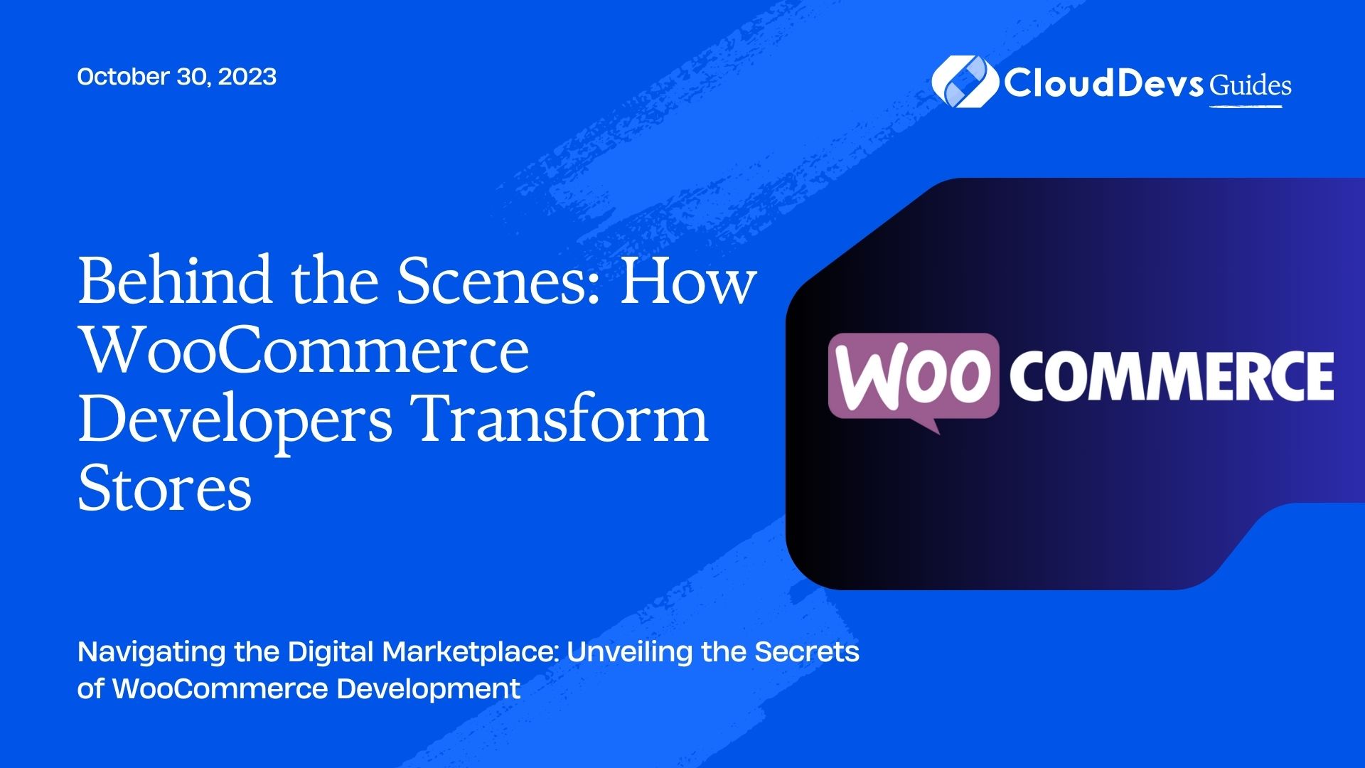Behind the Scenes: How WooCommerce Developers Transform Stores
