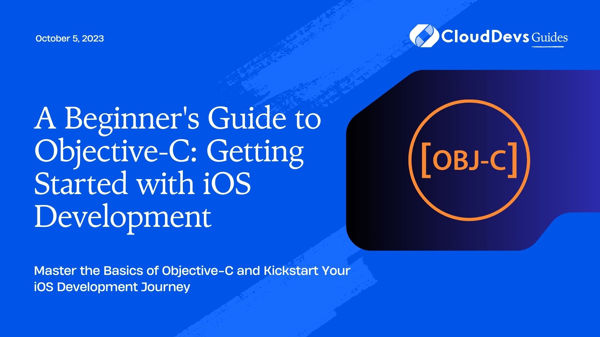 A Beginner's Guide to Objective-C: Getting Started with iOS Development