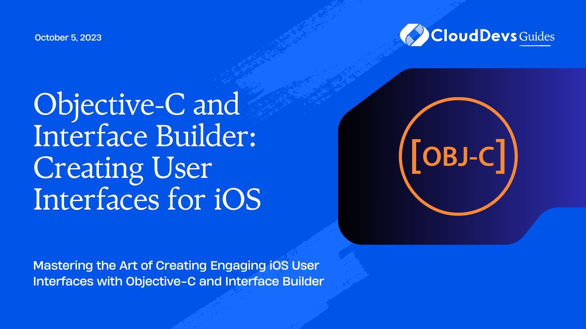 Objective-C and Interface Builder: Creating User Interfaces for iOS