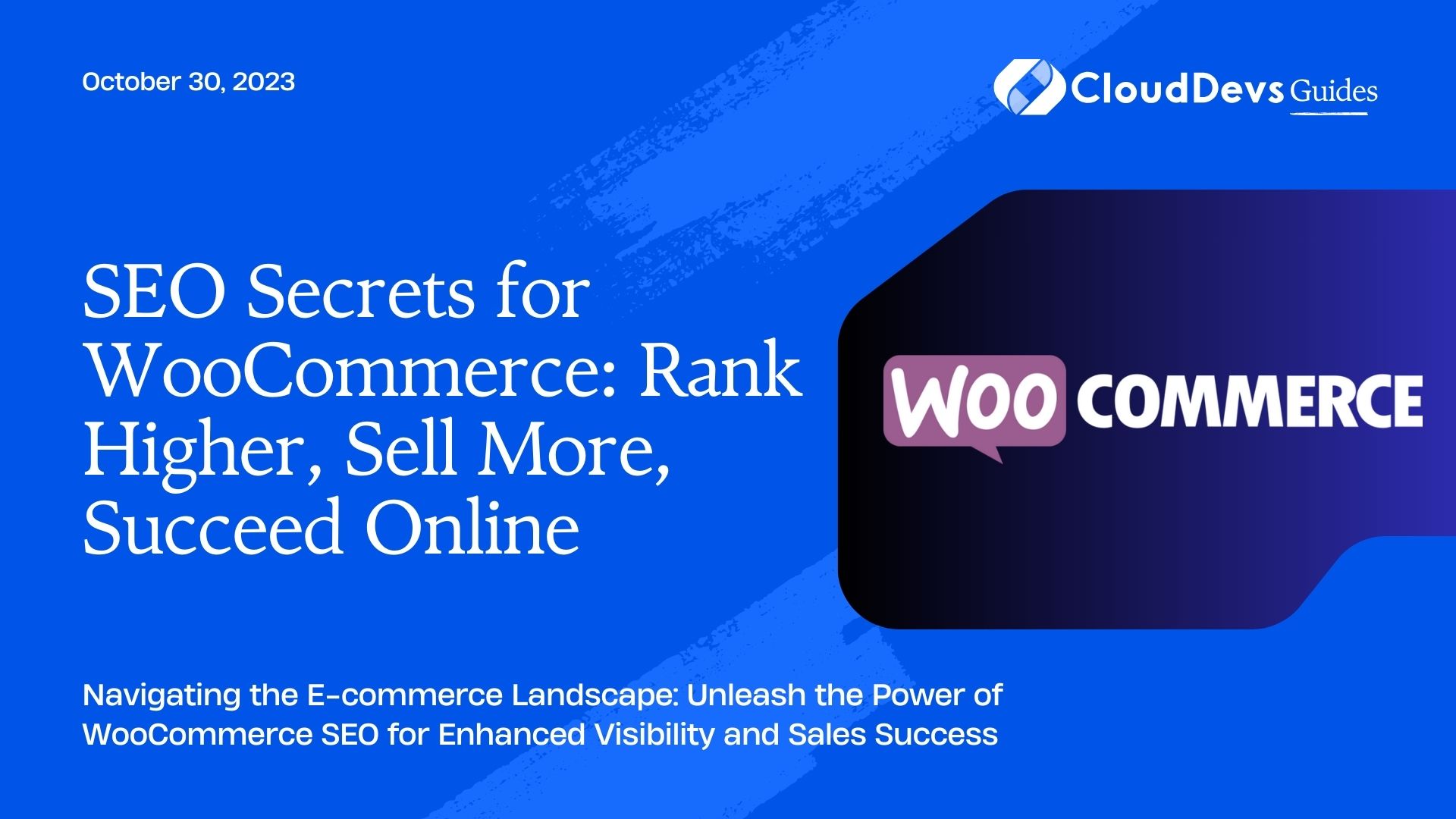 SEO Secrets for WooCommerce: Rank Higher, Sell More, Succeed Online