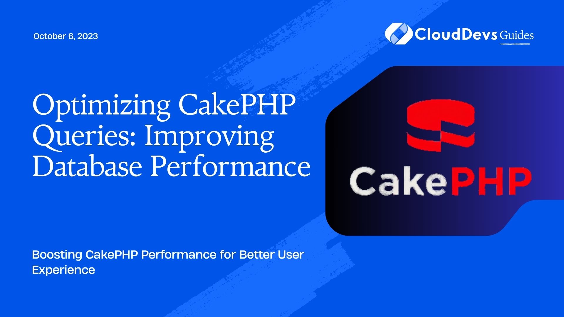 Optimizing CakePHP Queries Improving Database Performance
