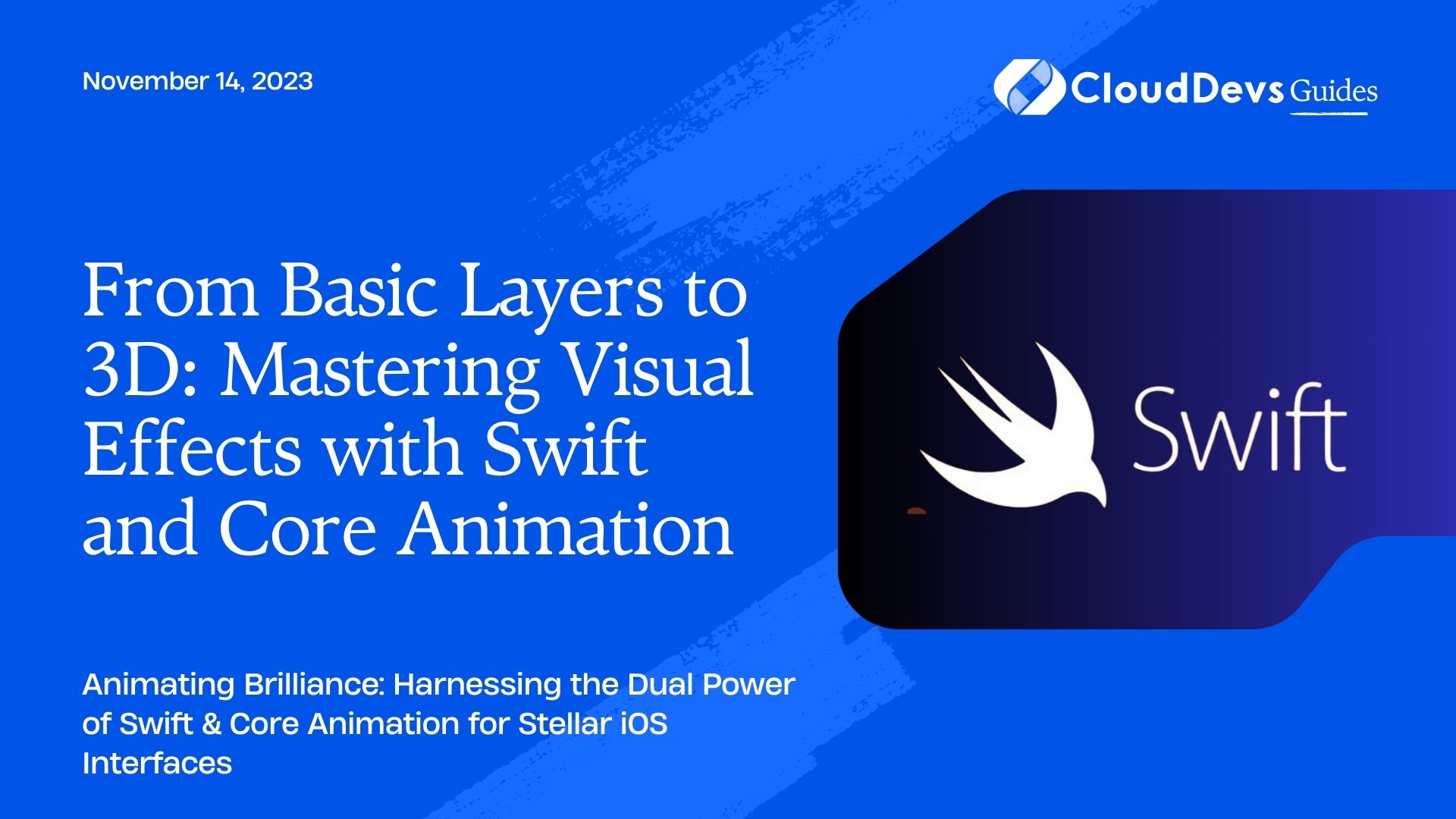 From Basic Layers to 3D: Mastering Visual Effects with Swift and Core Animation