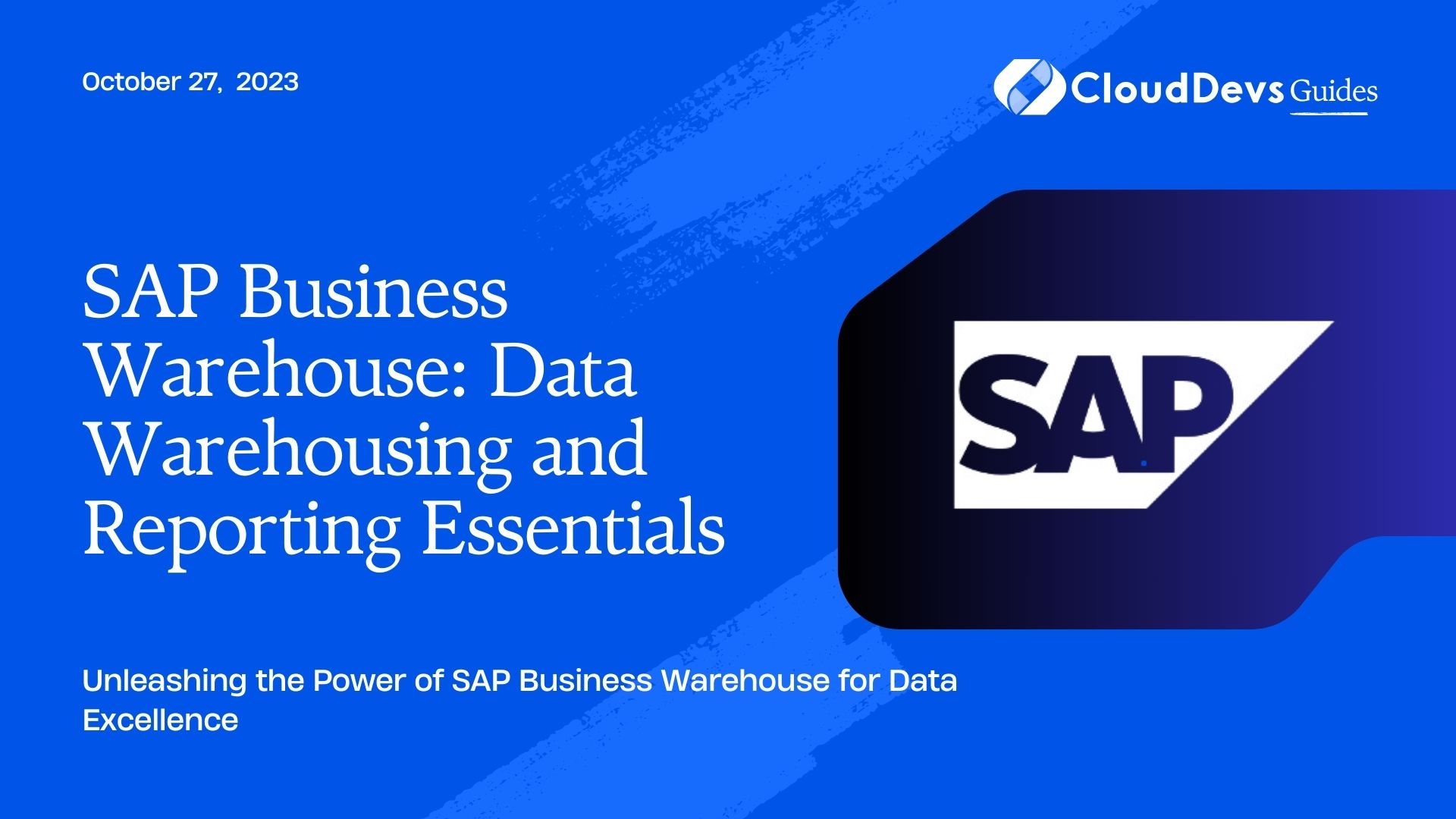 SAP Business Warehouse: Data Warehousing and Reporting Essentials