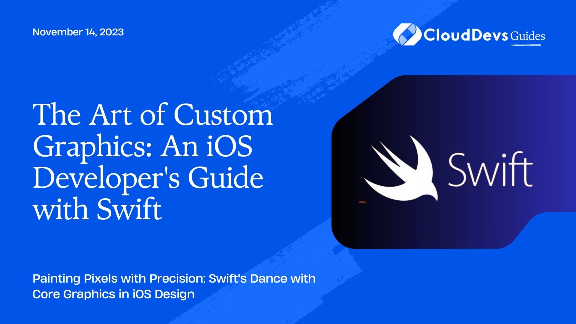 The Art of Custom Graphics: An iOS Developer's Guide with Swift