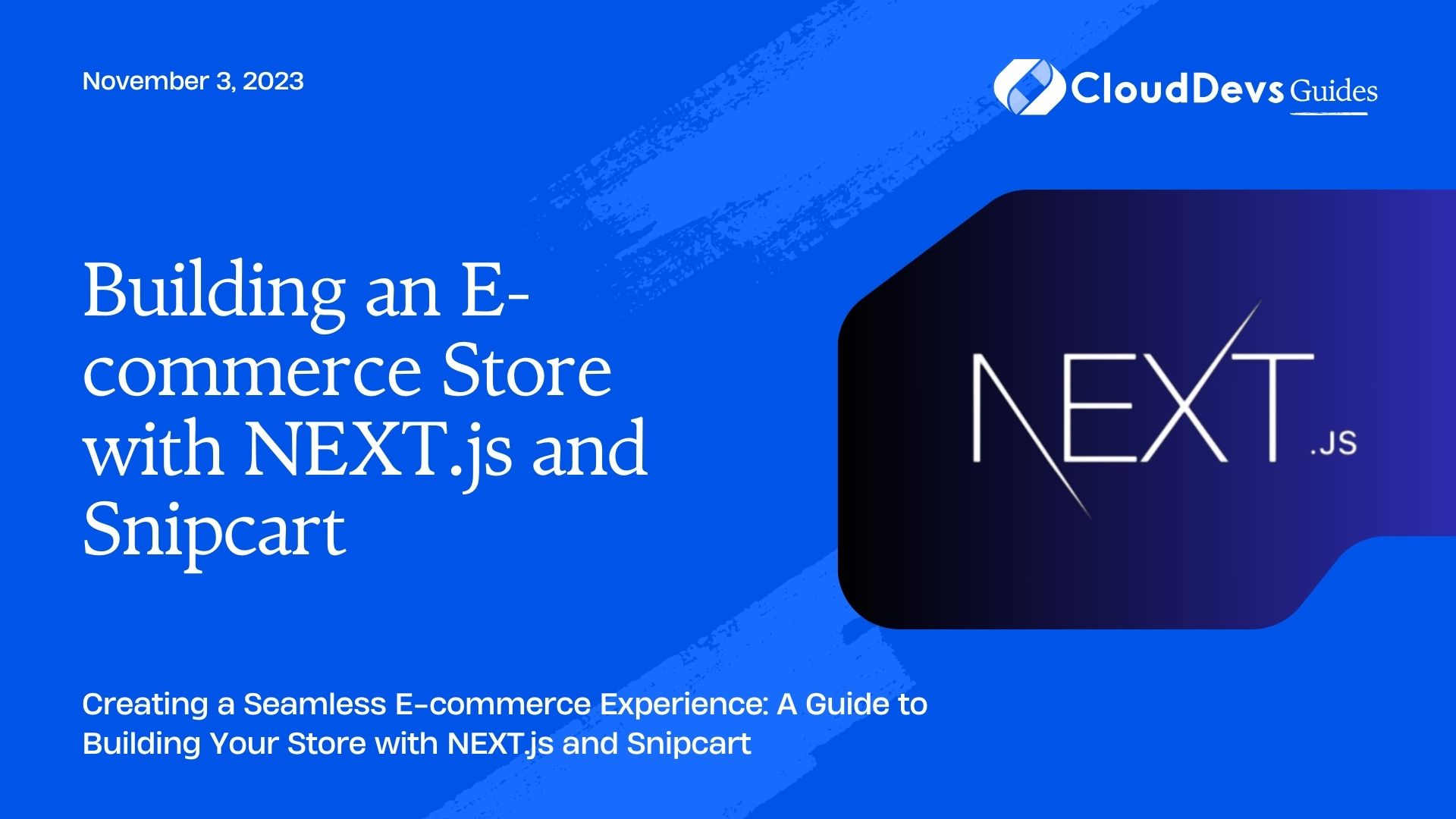 Building an E-commerce Store with NEXT.js and Snipcart