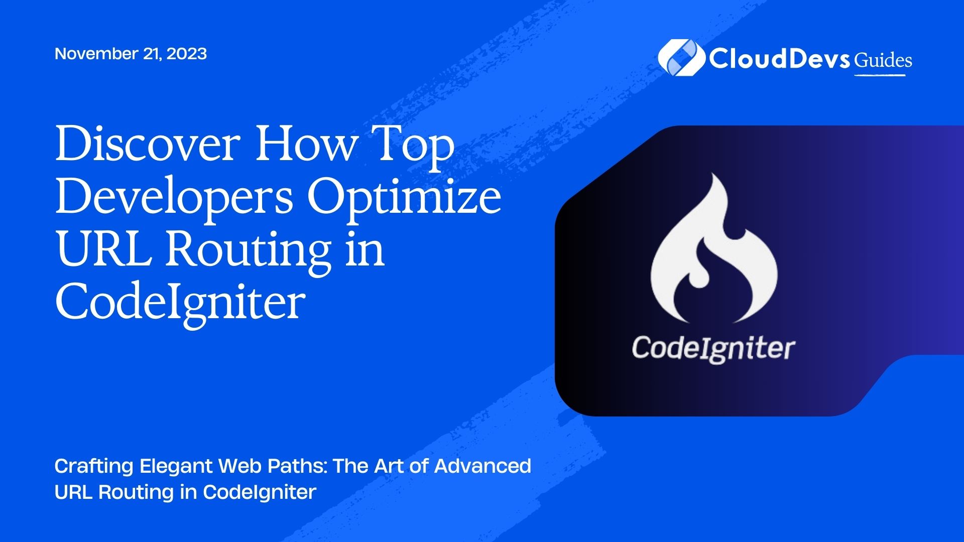 Discover How Top Developers Optimize URL Routing in CodeIgniter