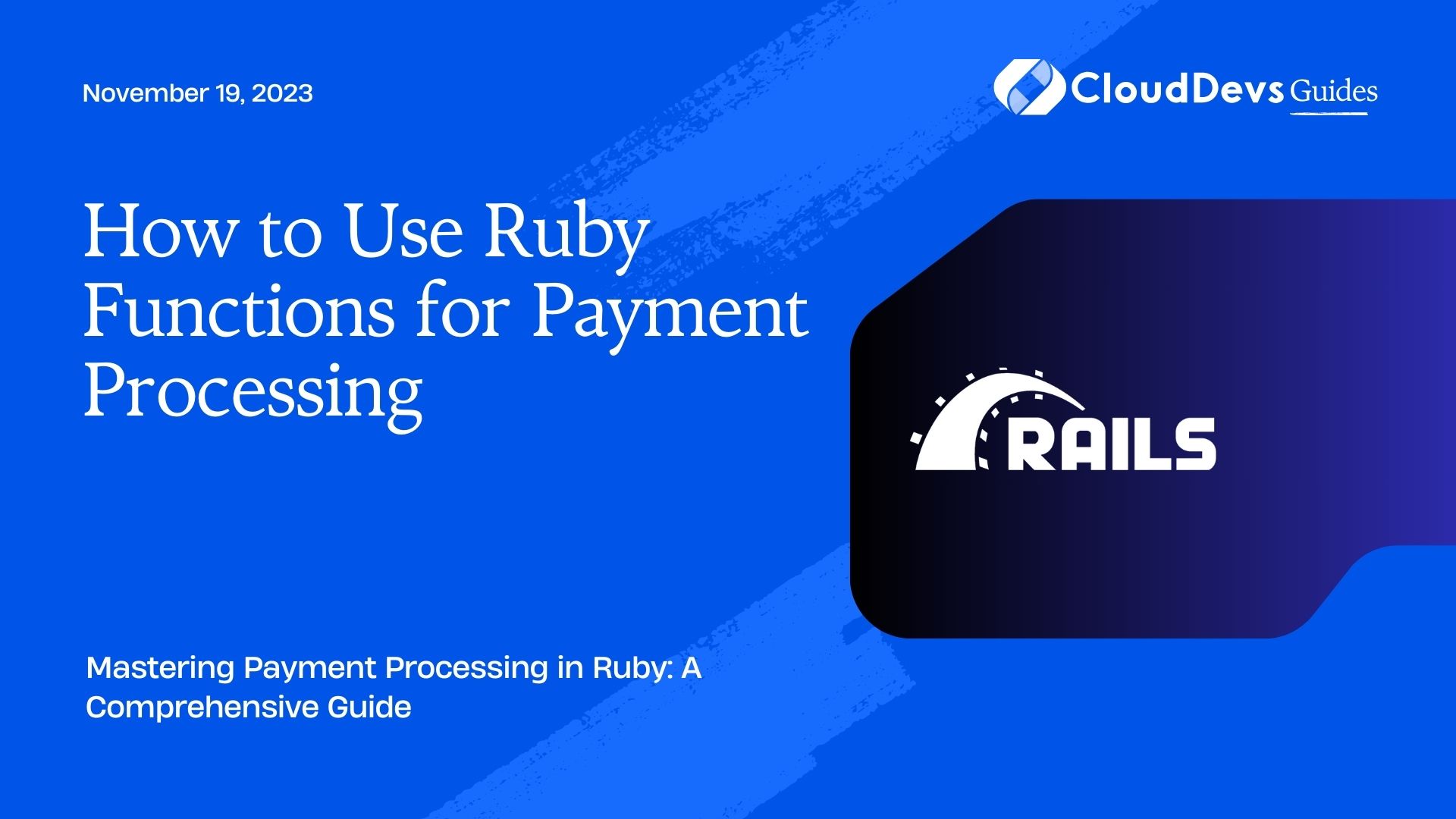 How to Use Ruby Functions for Payment Processing
