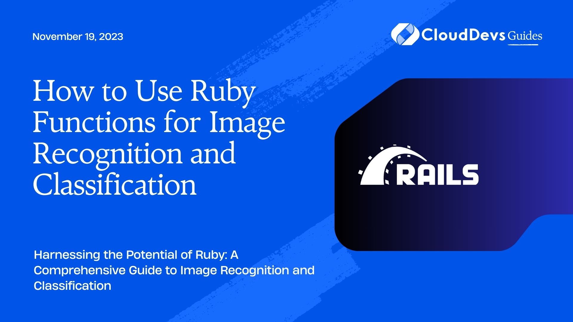 How to Use Ruby Functions for Image Recognition and Classification