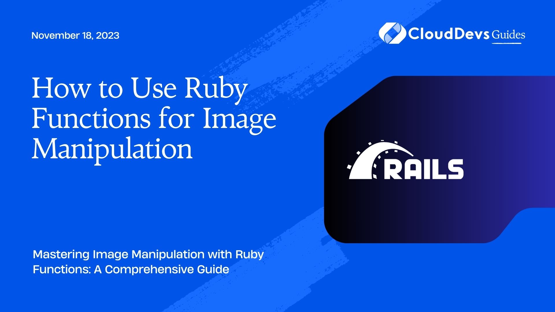 How to Use Ruby Functions for Image Manipulation