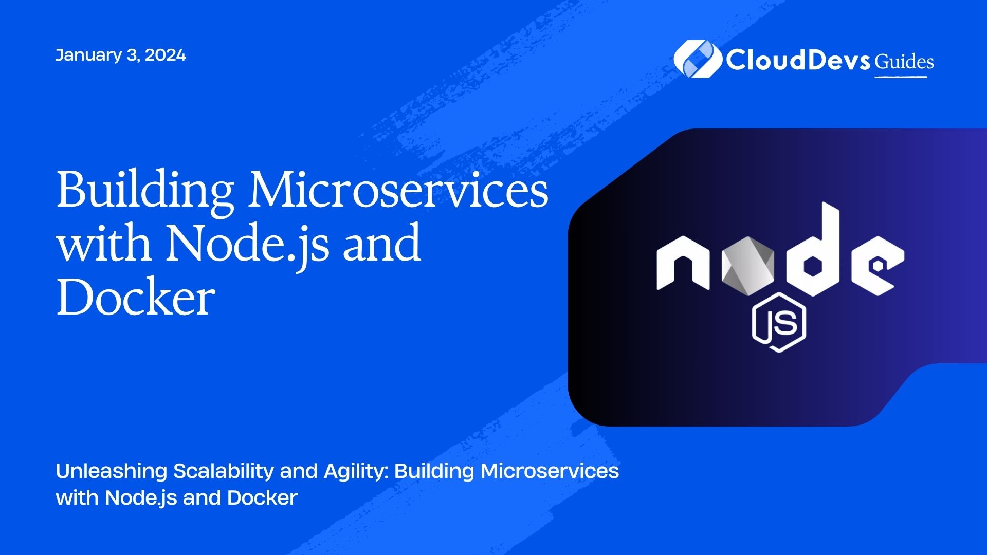 Building Microservices with Node.js and Docker
