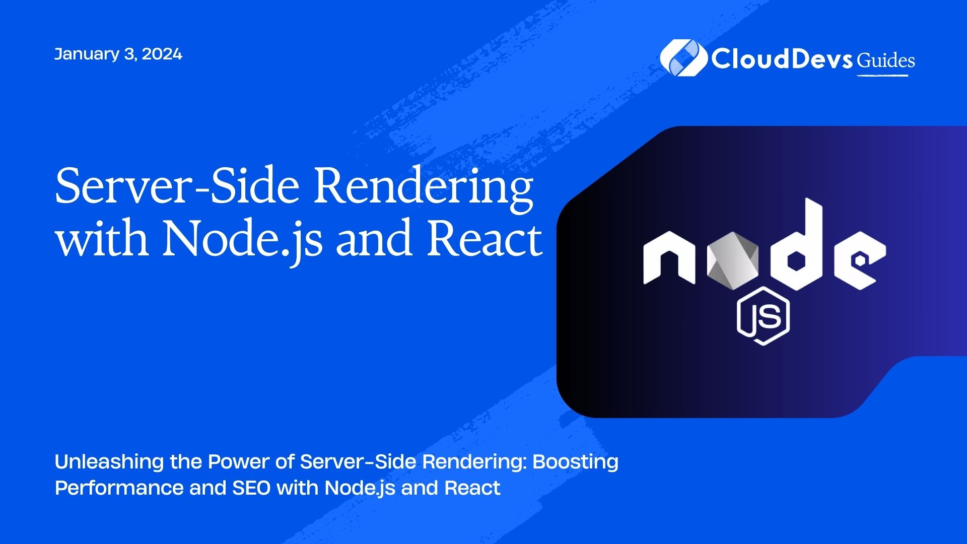 Server-Side Rendering with Node.js and React