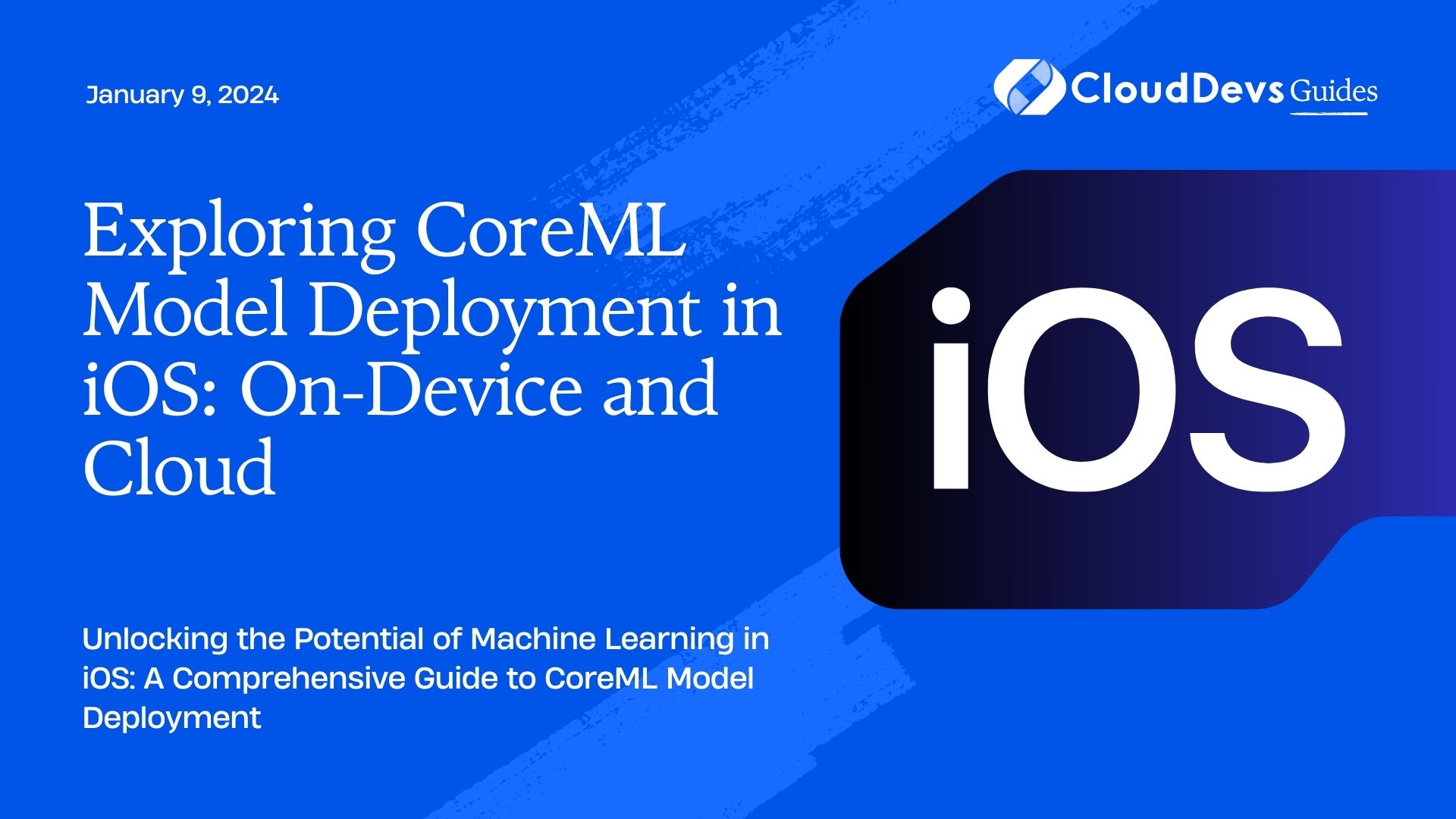 Exploring CoreML Model Deployment in iOS: On-Device and Cloud