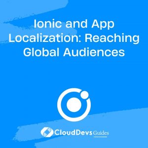 Ionic and App Localization: Reaching Global Audiences