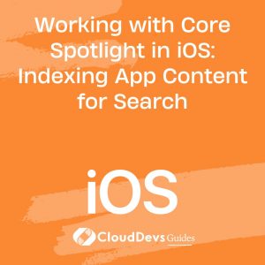 Working with Core Spotlight in iOS: Indexing App Content for Search