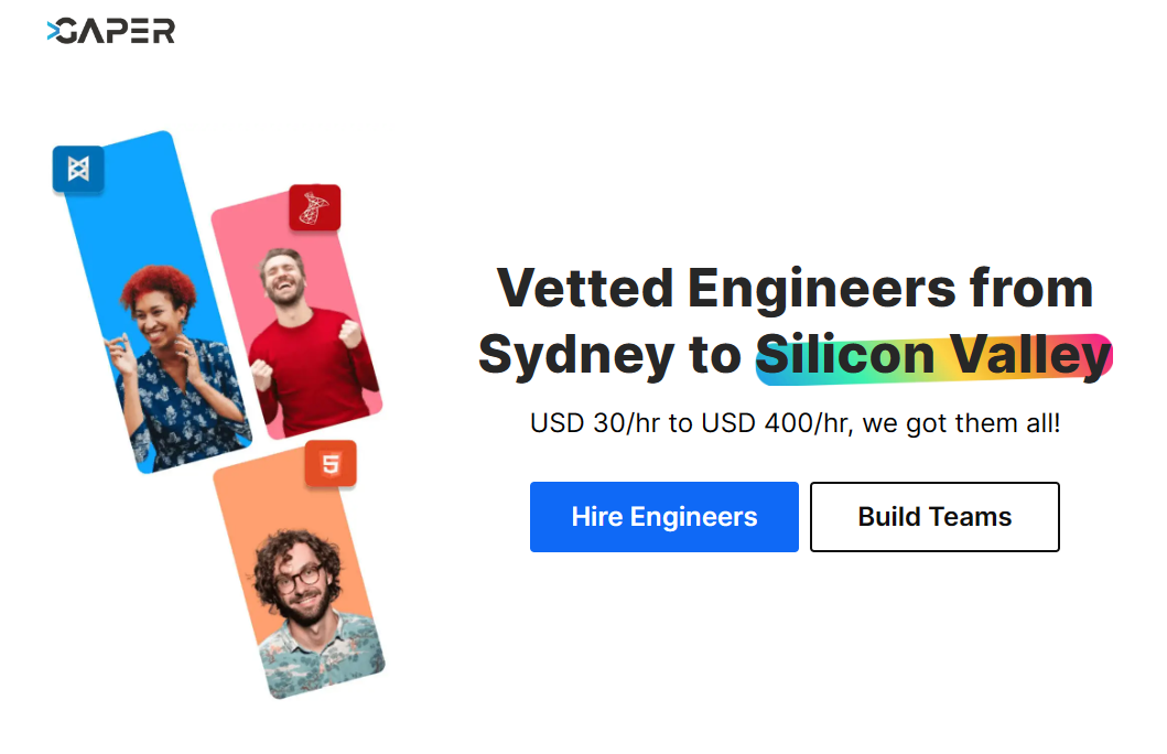 Gaper.io - Connecting Businesses with On-Demand Developers
