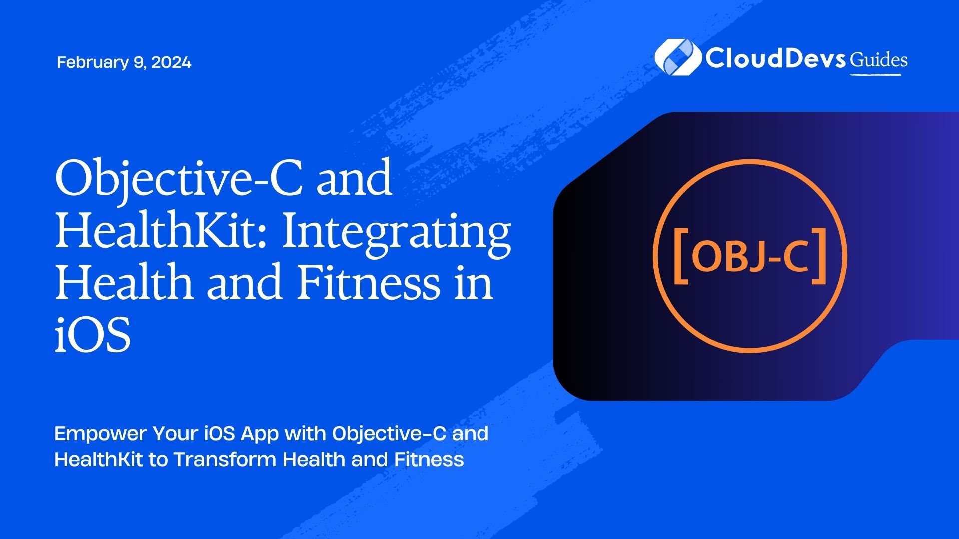 Objective-C and HealthKit: Integrating Health and Fitness in iOS