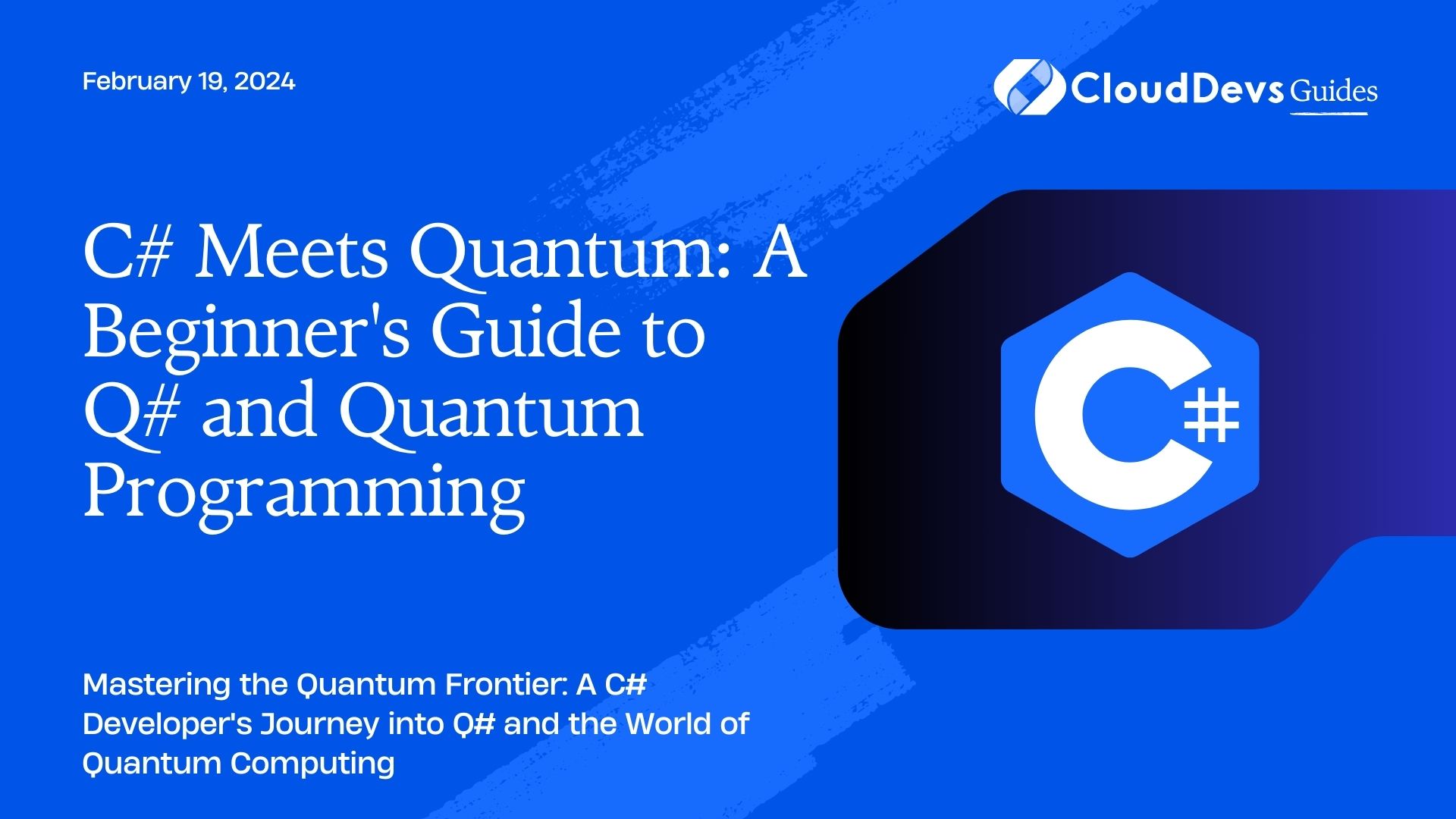 C# Meets Quantum: A Beginner's Guide to Q# and Quantum Programming