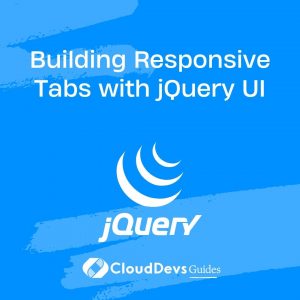 Building Responsive Tabs with jQuery UI