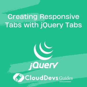 Creating Responsive Tabs with jQuery Tabs