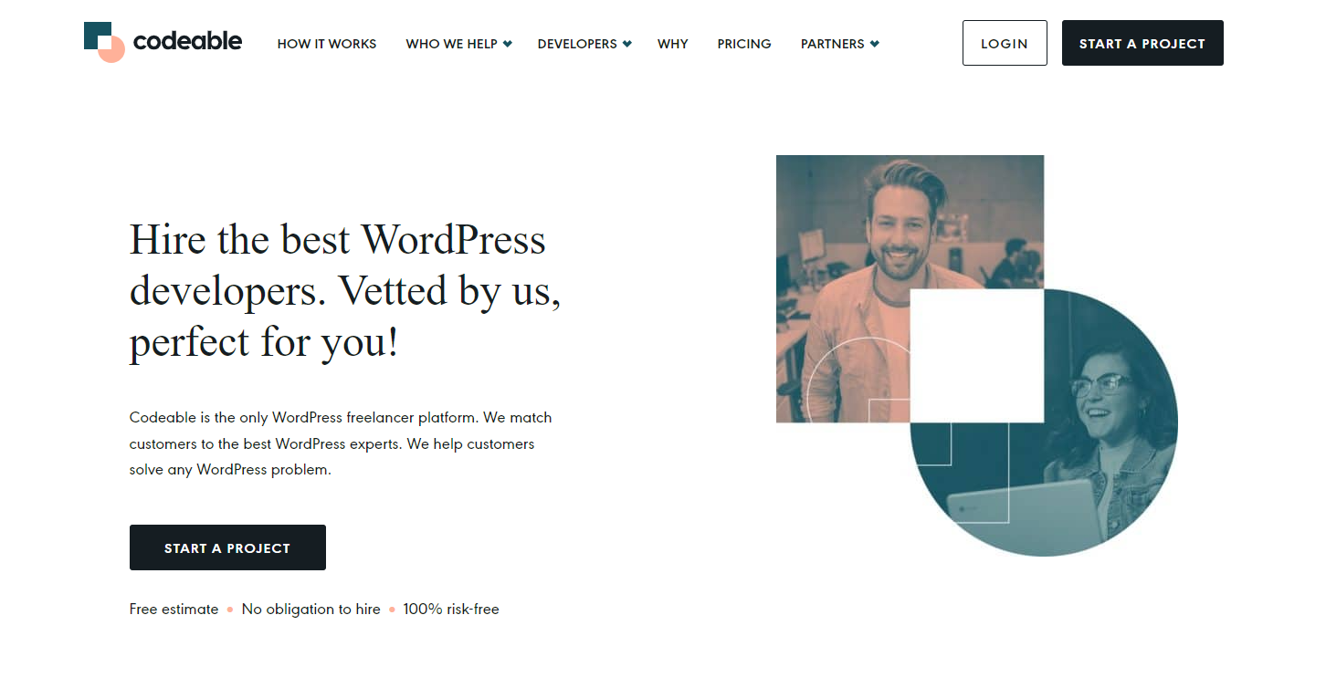 Codeable - Go-To Platform for Hiring WordPress Developers