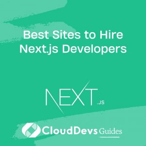 Best Sites to Hire Next.js Developers