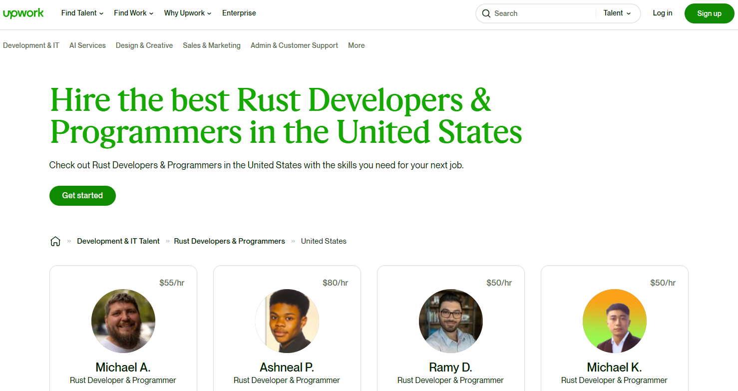 Upwork - The Best Rust Developers & Programmers For Hire In the United States - Upwork™