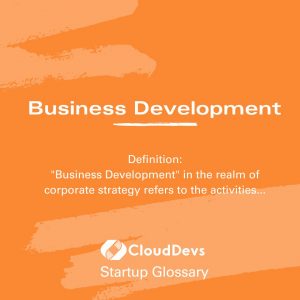 Business Development?