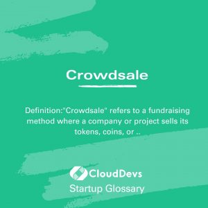 Crowdsale