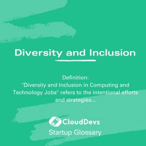 Diversity and Inclusion