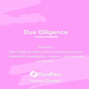 Due Diligence