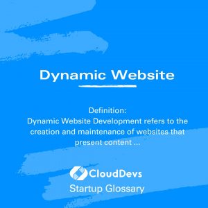 Dynamic Website