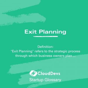 Exit Planning