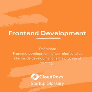 Frontend Development