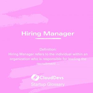 Hiring Manager