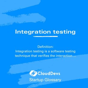 Integration testing