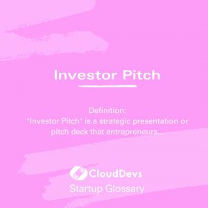 Investor Pitch